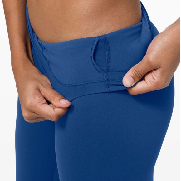 Lululemon Wunder Train High-Rise Tight 25" in Regatta Blue size 6 - Picture 5 of 7